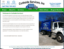 Tablet Screenshot of curbsideservices.net